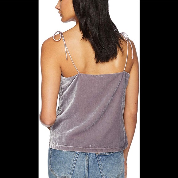 Cupcakes and Cashmere Janika Velvet Tank Top - Picture 2 of 8